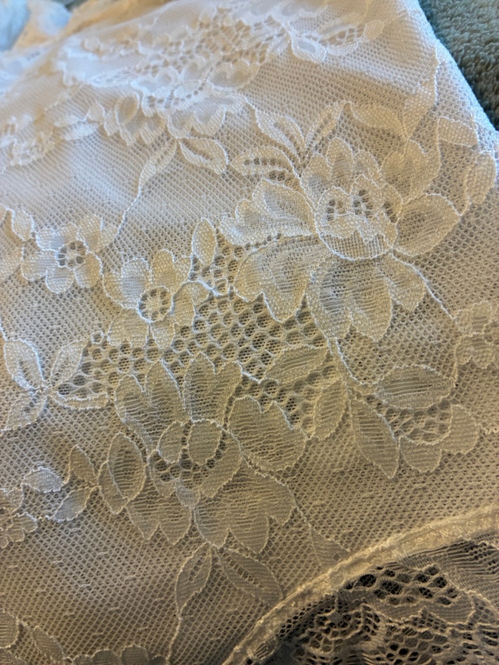 Last Chance- Women's White Lace Bodysuit Intimate - Picture 10 of 13